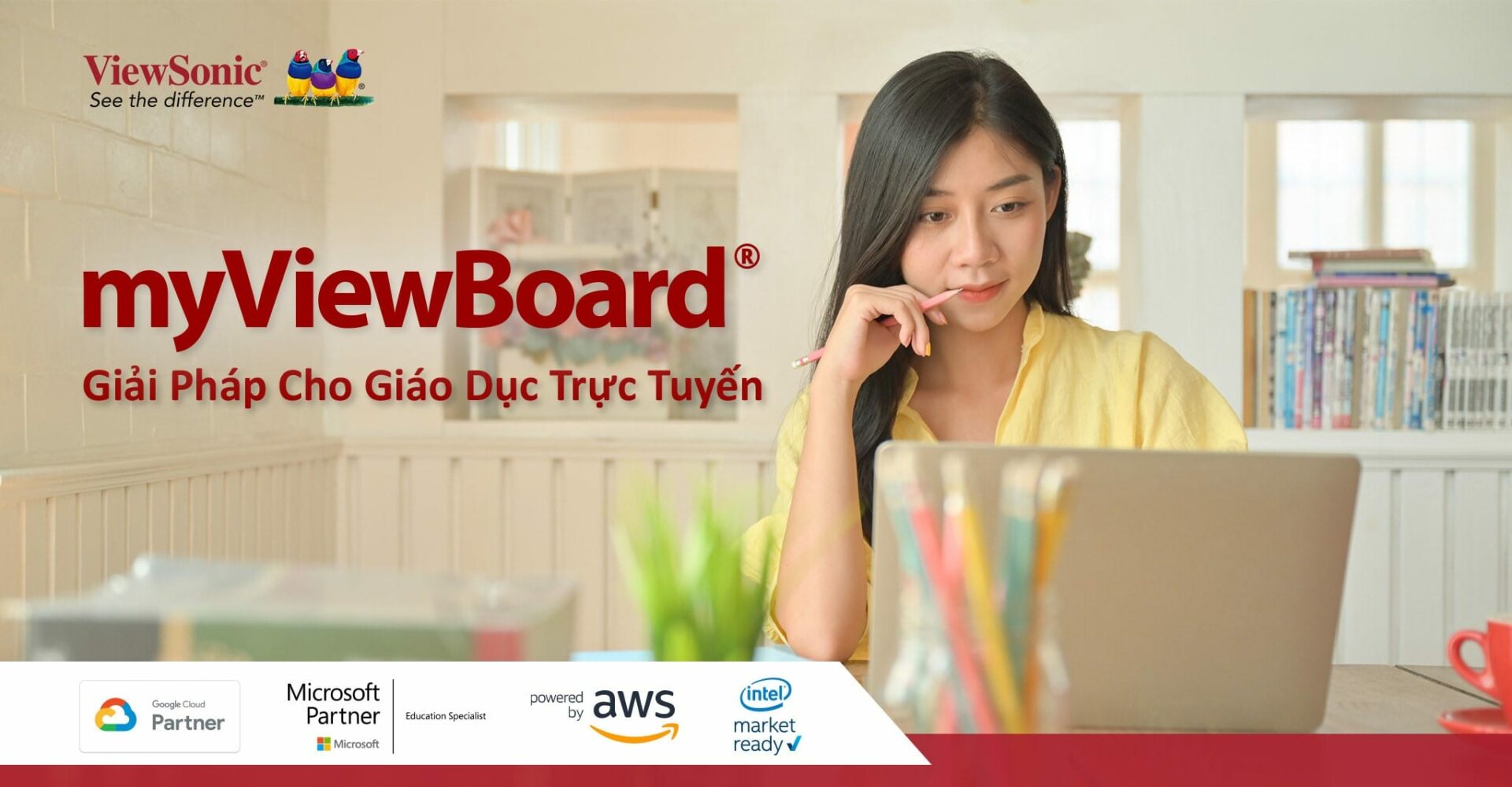 ViewSonic Giới Thiệu Giải Pháp Học Trực Tuyến myViewBoard