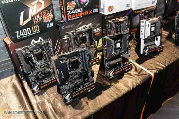 Gigabyte trình làng dòng bo mạch chủ mới Z490/B460