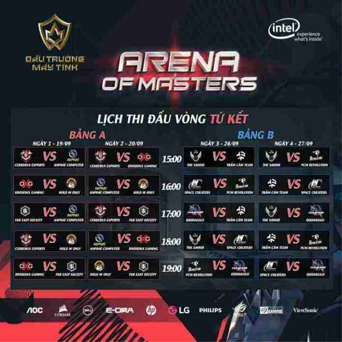 CÁC HUYỀN THOẠI FPS VIỆT NAM QUYẾT ĐẤU TẠI TỨ KẾT ARENA OF MASTERS: VALORANT TOURNAMENT