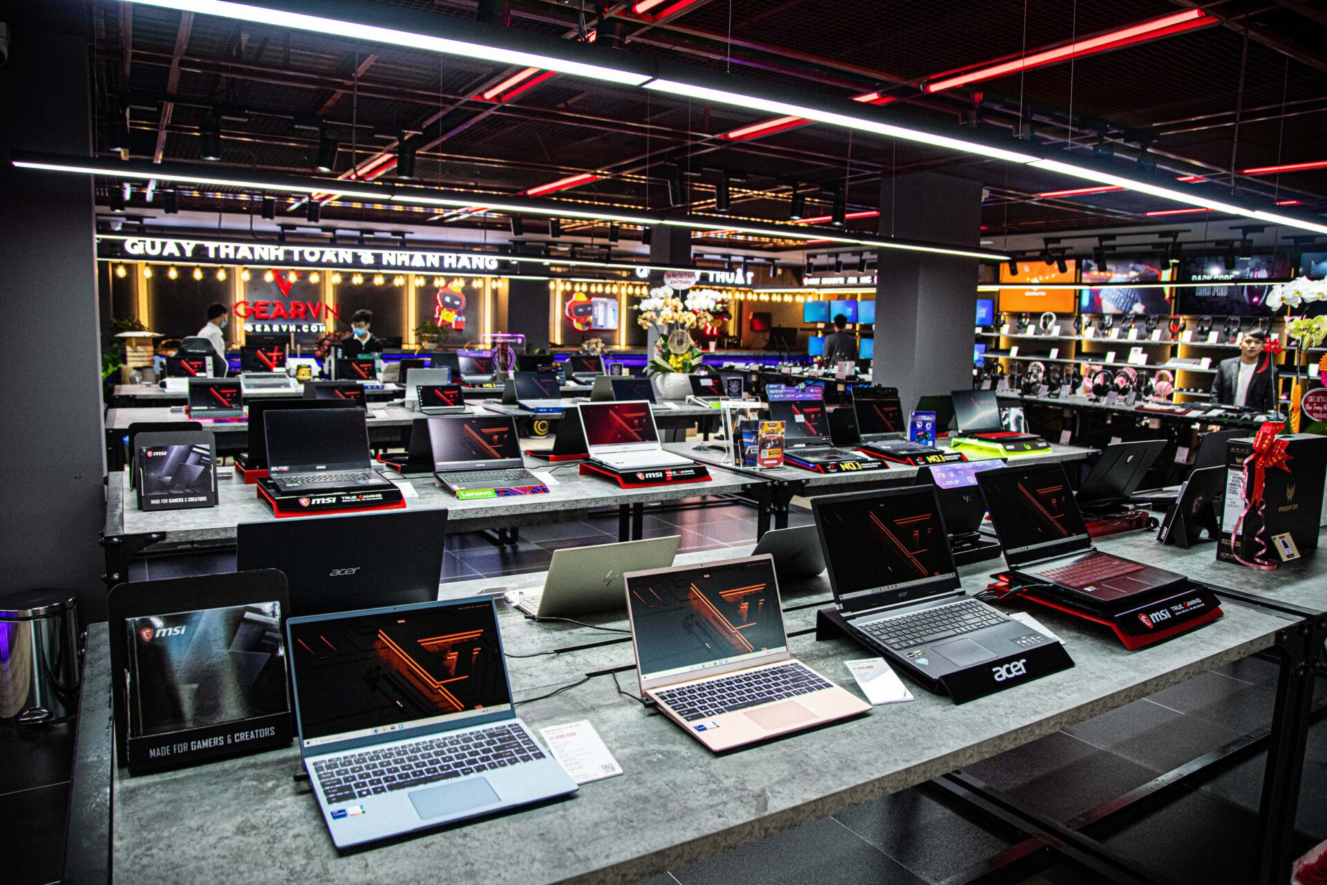 GearVN khai trương showroom Hi-end PC và gaming gear ngay tại trung tâm thành phố Hồ Chí Minh