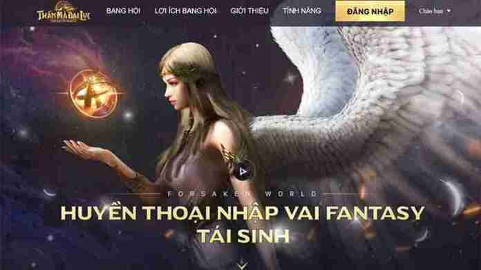 Forsaken World: Thần Ma Đại Lục cho phép đăng ký tải trước