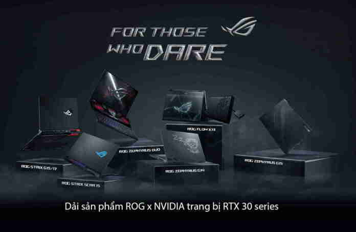 ROG công bố Flow X13 và dải sản phẩm toàn diện sử dụng đồ họa NVIDIA GeForce RTX 30-series tại sự kiện FOR THOSE WHO DARE