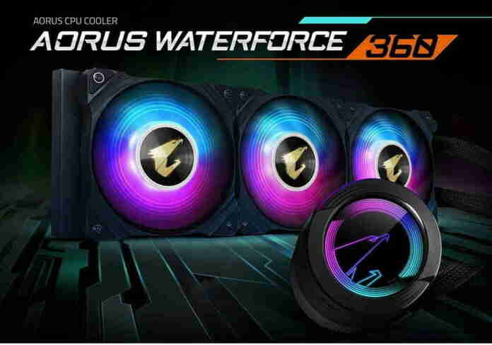 GIGABYTE ra mắt tản nhiệt nước AORUS WATERFORCE AIO mới