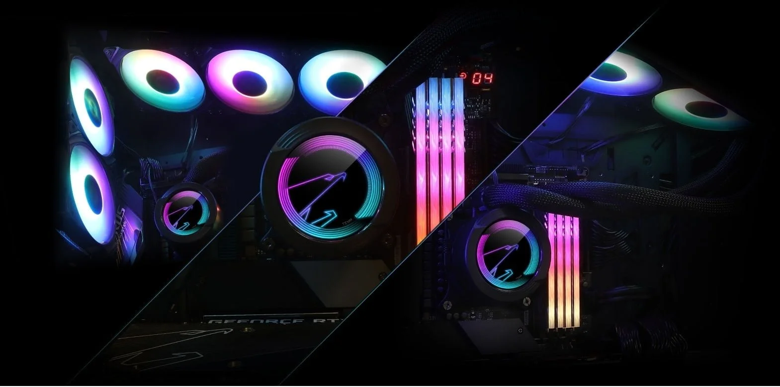 GIGABYTE ra mắt tản nhiệt nước AORUS WATERFORCE AIO mới