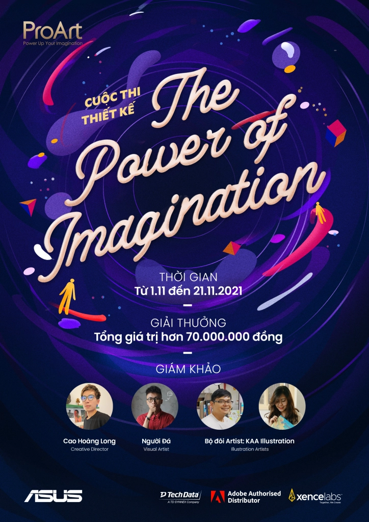 ASUS tổ chức The Power Of Imagination - Cuộc thi sáng tạo Artwork, giải thưởng lên tới 70 triệu VNĐ - Ảnh 1.