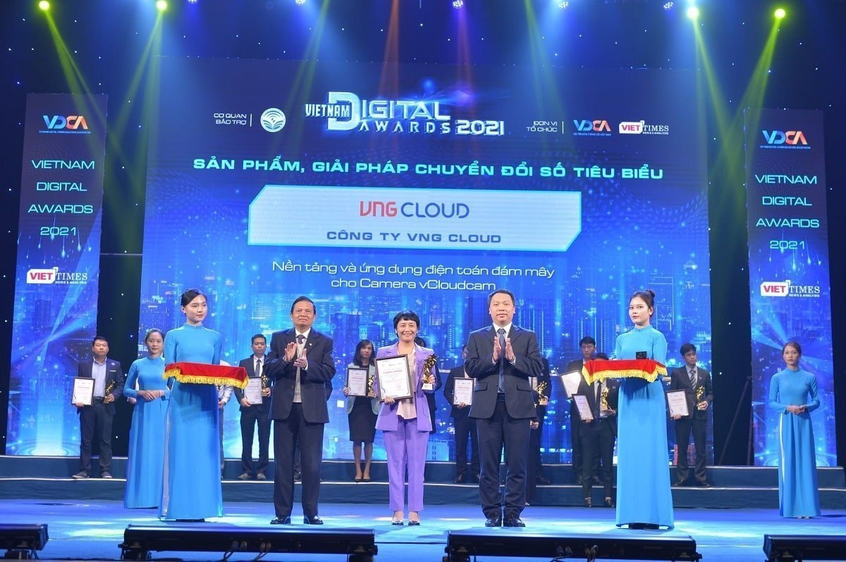 ZaloPay và VNG Cloud được vinh danh tại giải thưởng Chuyển đổi số Việt Nam 2021