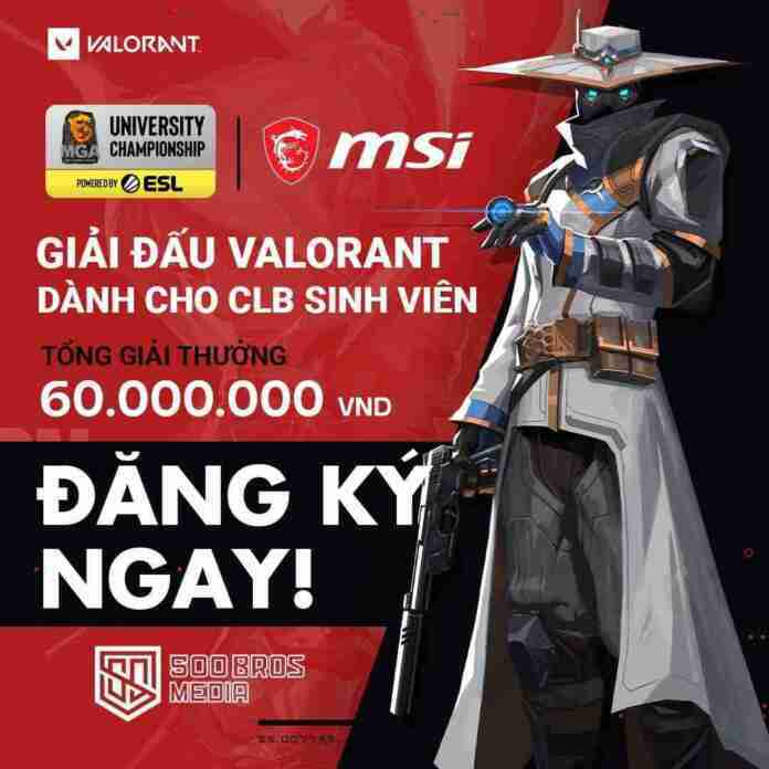  MGA University Championship - Giải đấu VALORANT kết hợp giữa sinh viên và các KoLs chính thức khởi tranh