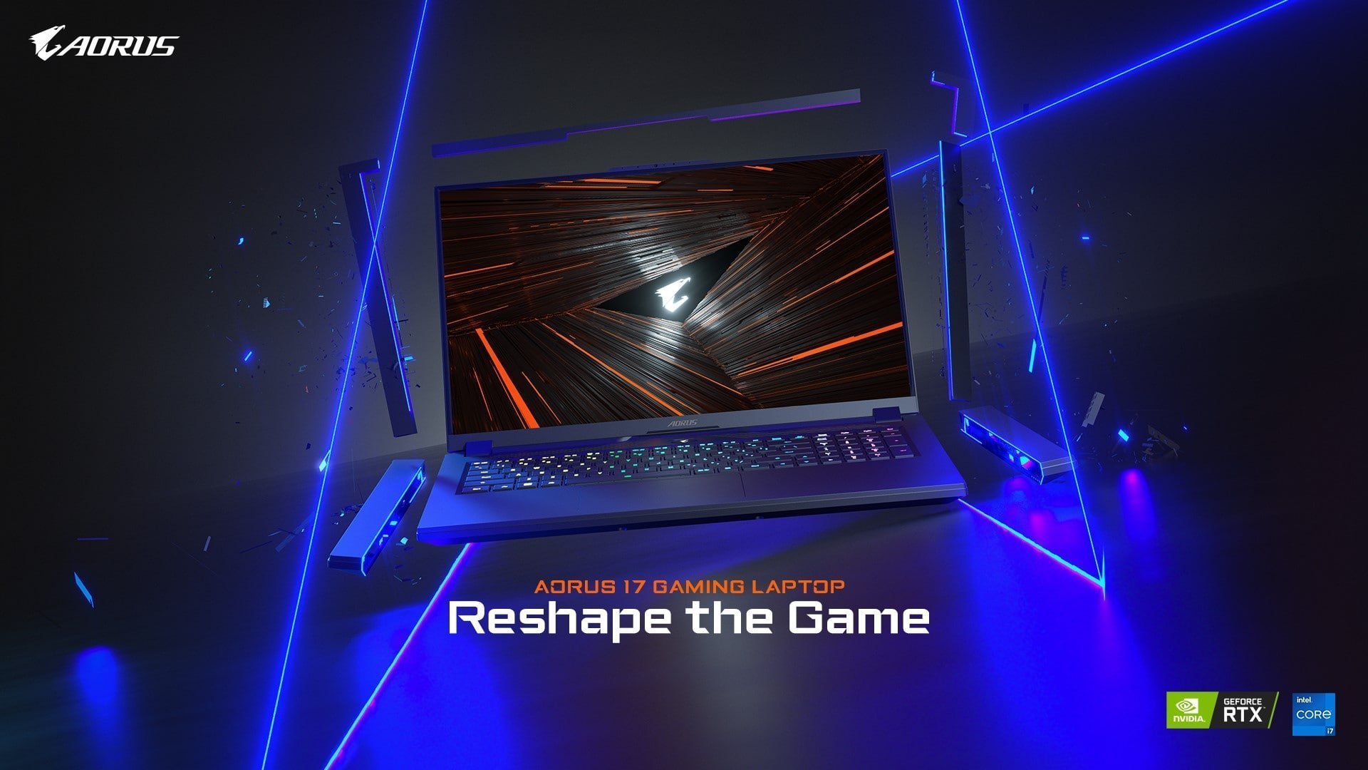 AORUS tái định nghĩa máy tính xách tay chơi game cao cấp với màn hình tràn viền vô cực