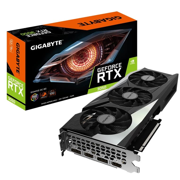 GIGABYTE ra mắt card đồ họa GeForce RTX 3050 8G