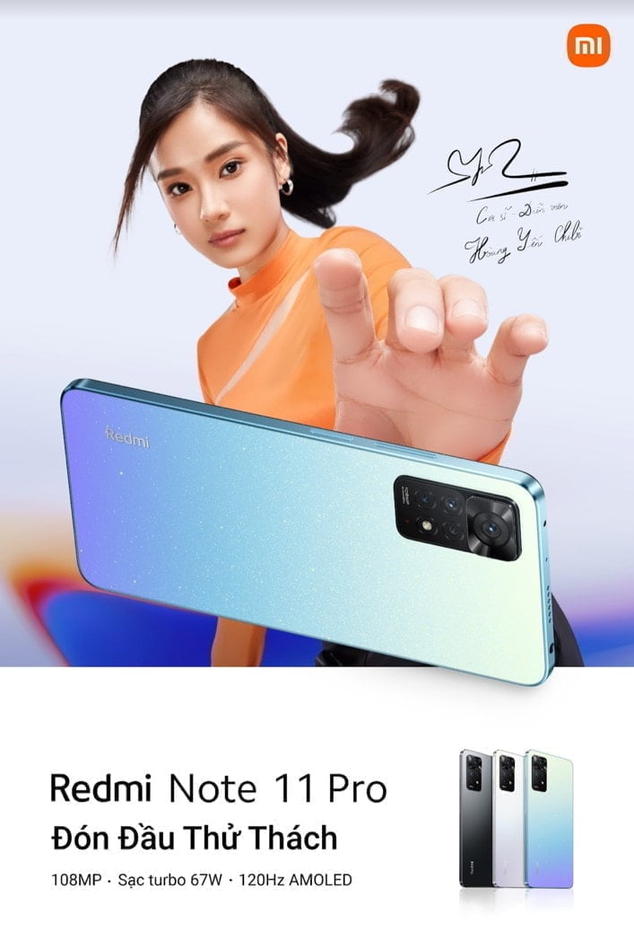Xiaomi Việt Nam chính thức ra mắt dòng sản phẩm Redmi Note 11 cùng biệt đội Đón đầu thử thách 