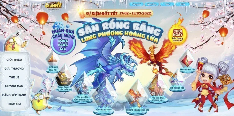 Game thủ khoe chiến tích săn Rồng Băng và Phượng Hoàng Lửa ở Gunny