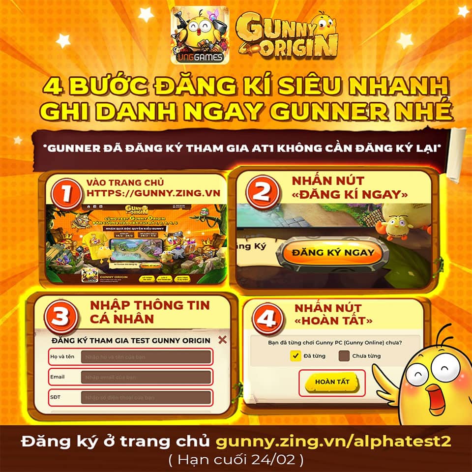 Gunny Origin mở Alpha Test 2 với nhiều tính năng cực hot