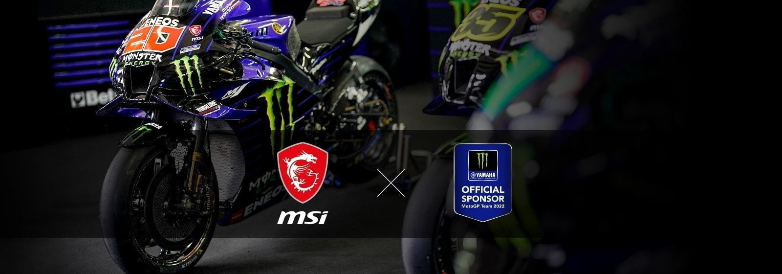MSI trở thành nhà tài trợ chính thức & Đối tác eSport  Của đội đua Monster Energy Yamaha MotoGP