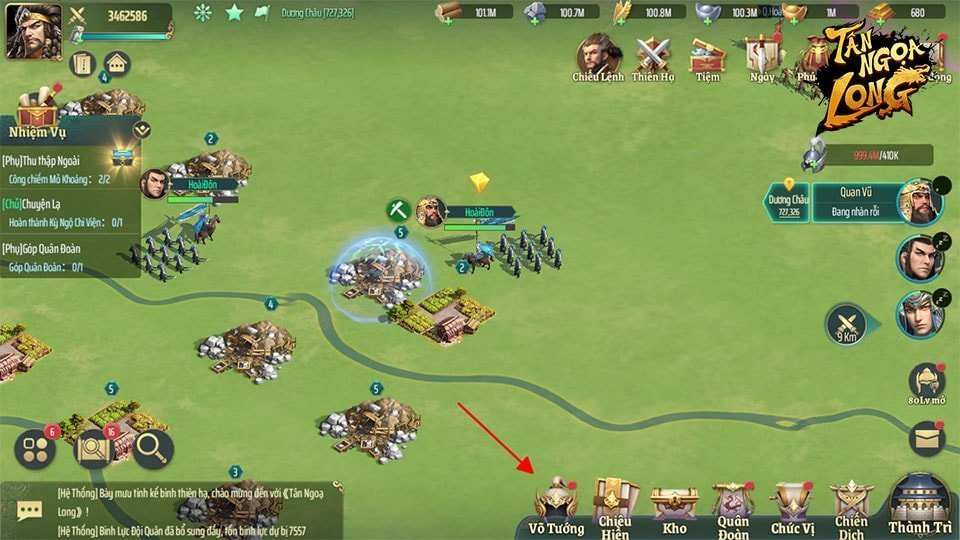 Hệ thống binh chủng đa dạng – chiến thuật không giới hạn ở mobile game Tân Ngọa Long