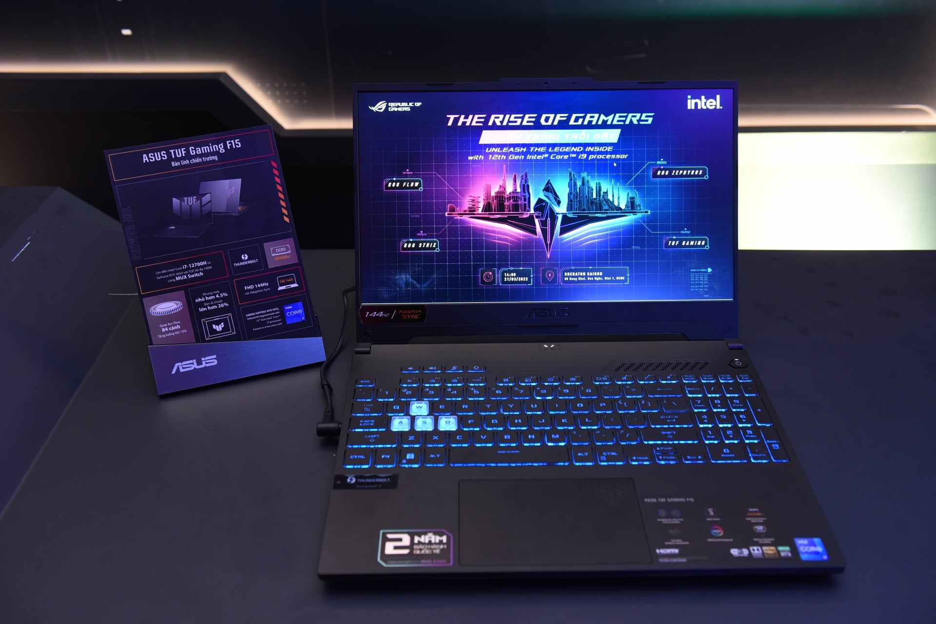 TCBC ASUS ROG khuay dao thi truong voi loat Laptop Gaming dinh dam su dung Intel the he 12 19 MMOSITE - Thông tin công nghệ, review, thủ thuật PC, gaming