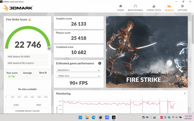 3DMark Fire Strike MMOSITE - Thông tin công nghệ