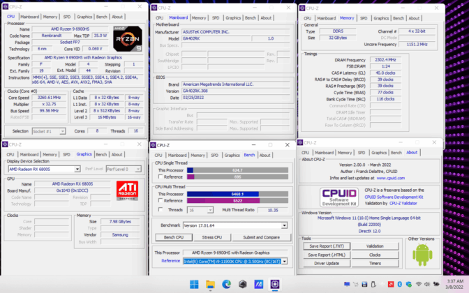 CPU Z MMOSITE - Thông tin công nghệ