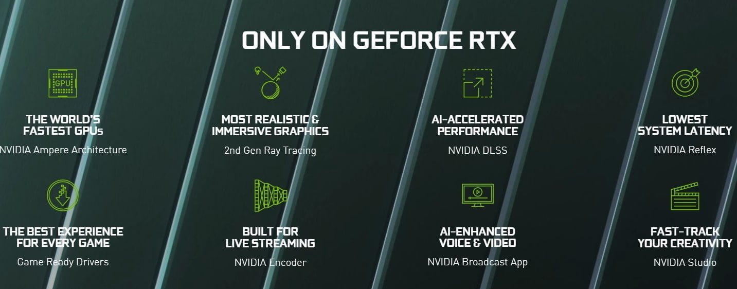 NVIDIA GeForce RTX 3050 8 GB Graphics Card Feature Set MMOSITE - Thông tin công nghệ, review, thủ thuật PC, gaming