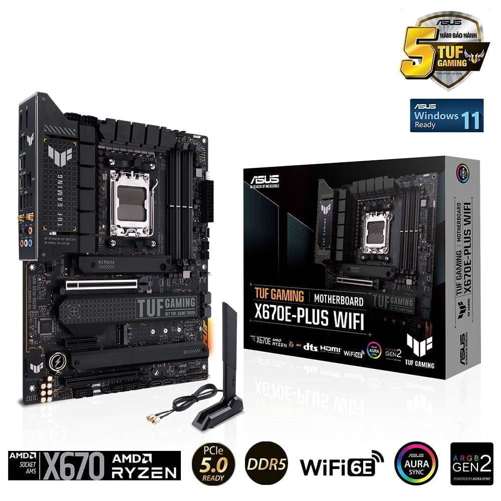 ASUS TUF Gaming X670E PLUS WIFI 01 MMOSITE - Thông tin công nghệ, review, thủ thuật PC, gaming