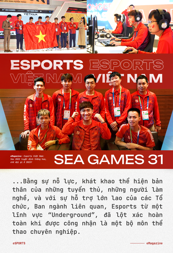 Esports Việt Nam: Sau 2022 tuyệt đỉnh thăng hoa, chờ đợi gì ở 2023?