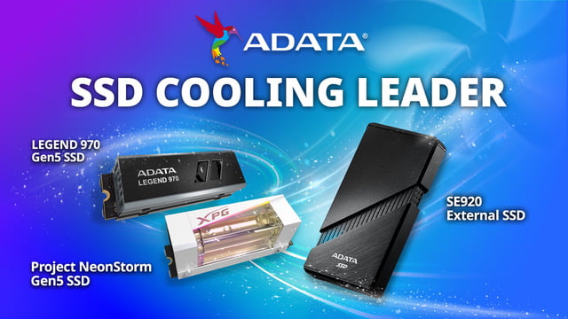 ADATA delivers the best cooling solutions for high speed SSDs and has built the coolest SSD on the marke MMOSITE - Thông tin công nghệ, review, thủ thuật PC, gaming