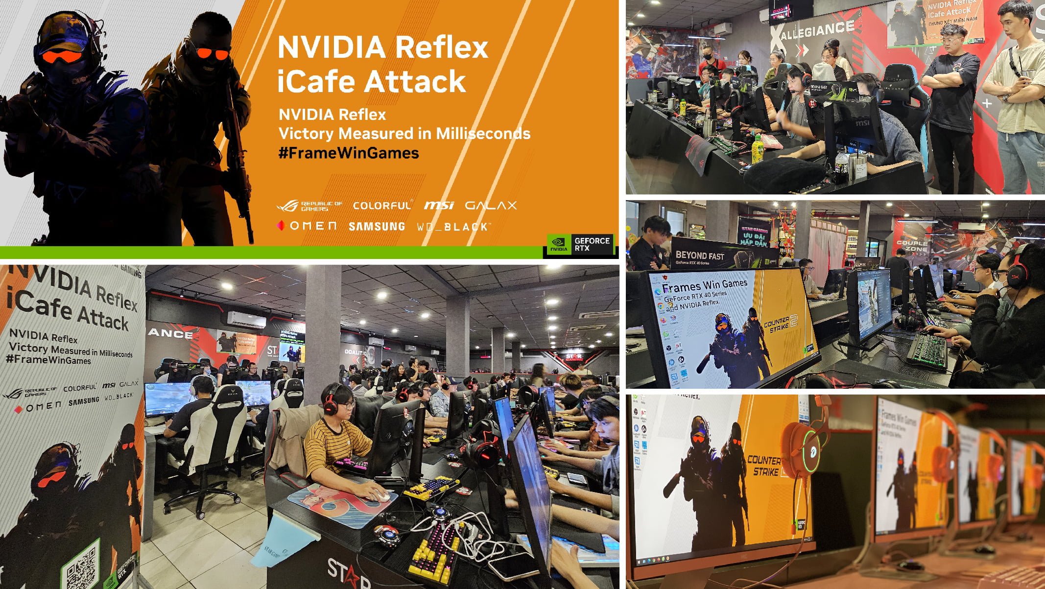 NVIDIA Reflex iCafe Attack CS2 tournament I MMOSITE - Thông tin công nghệ, review, thủ thuật PC, gaming