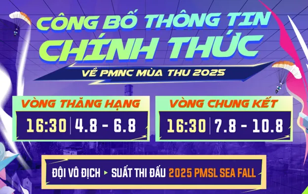 GIẢI VÔ ĐỊCH QUỐC GIA THỂ THAO ĐIỆN TỬ 2025 PUBG MOBILE: 16 ĐỘI TUYỂN TRANH TÀI VÒNG CHUNG KẾT PMNC MÙA THU 2025 2 Picture2 result 2 MMOSITE - Thông tin công nghệ