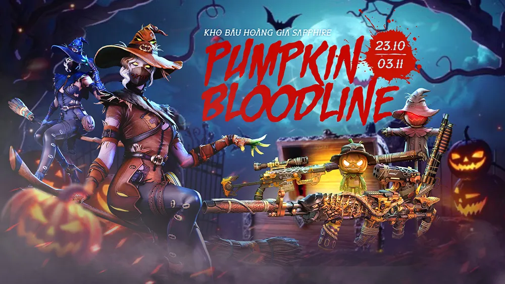 Kho Báu Hoàng Gia Sapphire Pumpkin Bloodline đậm chất ma mị từ Crossfire 1 kho-bau-hoang-gia-sapphire-pumpkin-bloodline-crossfire