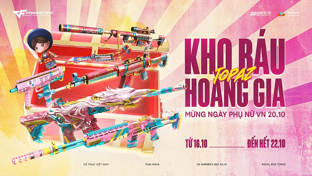 Crossfire dành hẳn 2 Kho Báu Hoàng Gia tặng phái đẹp ngày 20/10 6 hinh 6 result 1 MMOSITE - Thông tin công nghệ