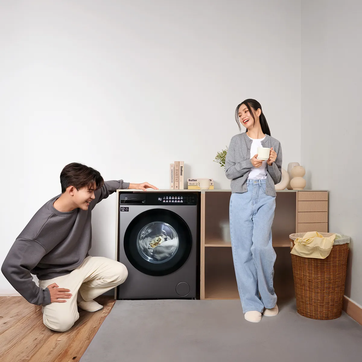 Xiaomi mở bán máy giặt sấy 2 trong 1 Mijia Front Load Washer Dryer 10.5kg: Lồng giặt siêu lớn, giặt hơi nước diệt khuẩn 99,99% 2 Pic 10 result MMOSITE - Thông tin công nghệ