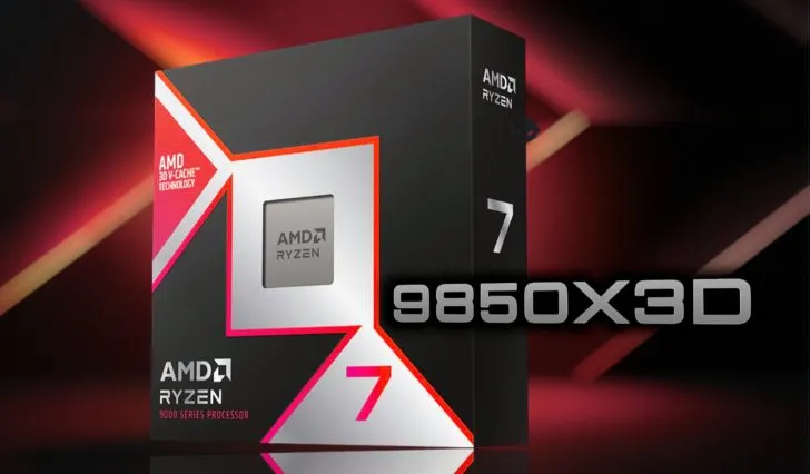 Lộ diện hiệu năng AMD Ryzen 7 9850X3D: Xung nhịp 5.6GHz, mạnh hơn 20% so với 7800X3D 1 lo-dien-hieu-nang-amd-ryzen-7-9850x3d-xung-nhip-5-6ghz