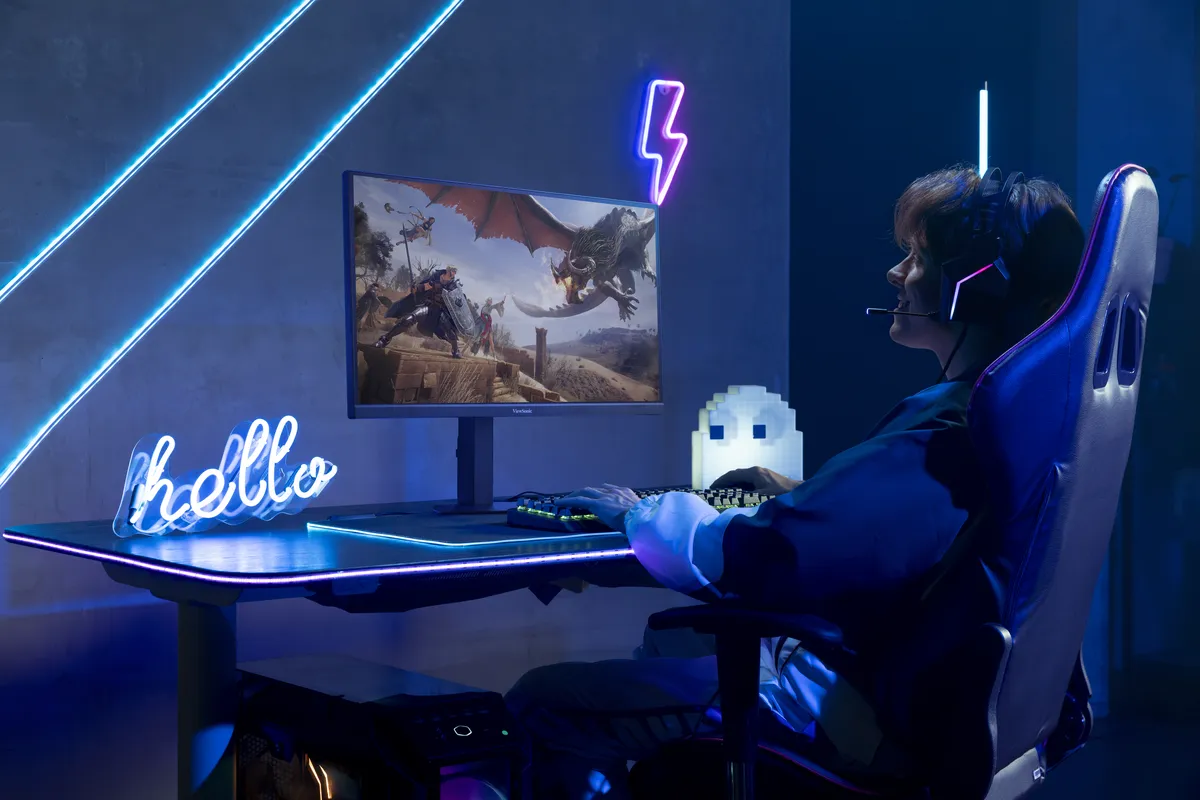 ViewSonic Giới Thiệu Dòng Màn Hình Gaming Dual Mode 27-inch Mới với Chế Độ Esports Chuyên Dụng 2 Image 2 Scenario Photo XG2730D 4K result MMOSITE - Thông tin công nghệ