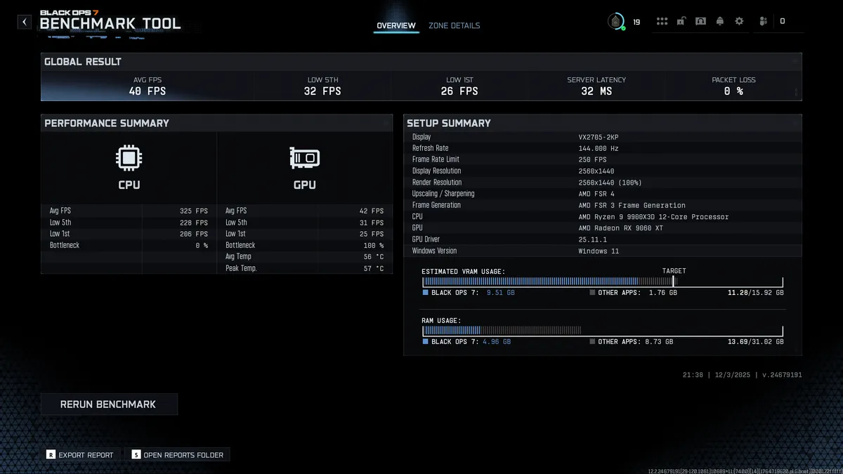 Test 1 result MMOSITE - Thông tin công nghệ