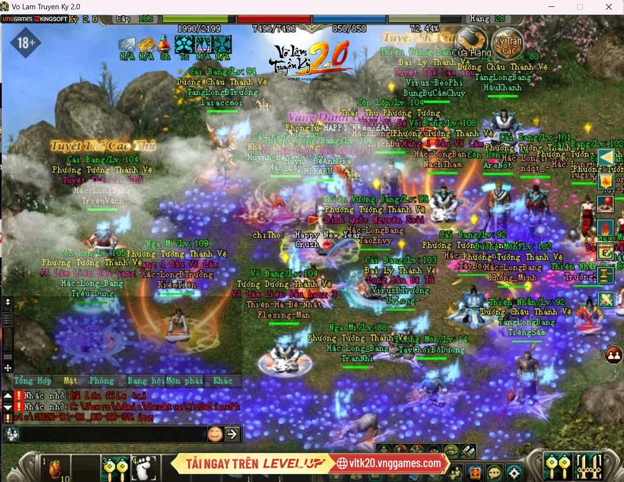 Vì sao Võ Lâm Truyền Kỳ vẫn là mái nhà của game thủ Việt? 1 vo-lam-truyen-ky-van-la-mai-nha-cua-game-thu-viet