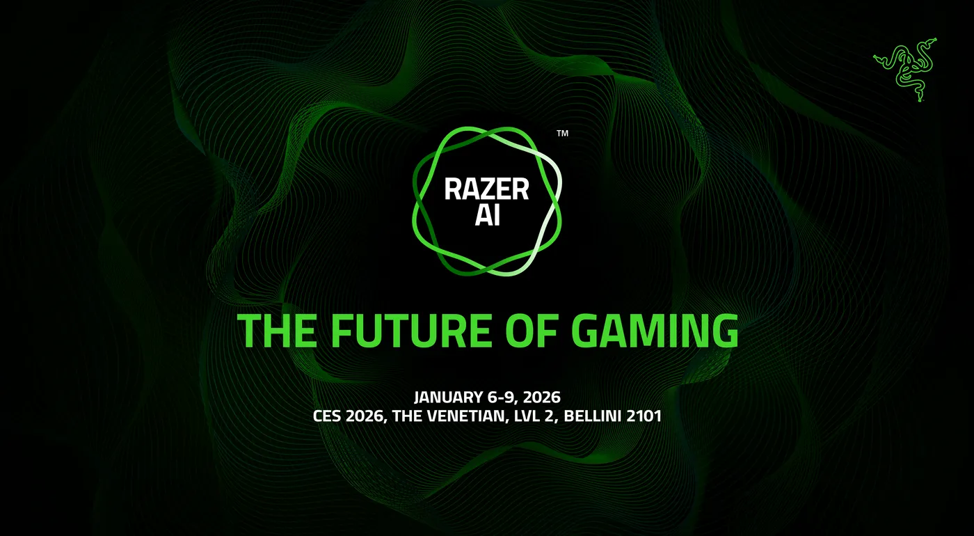 RAZER CÔNG BỐ HỆ SINH THÁI GAMING AI VÀ CÁC CÔNG NGHỆ THẾ HỆ MỚI TẠI CES 2026 1 razer-cong-bo-he-sinh-thai-gaming-ai