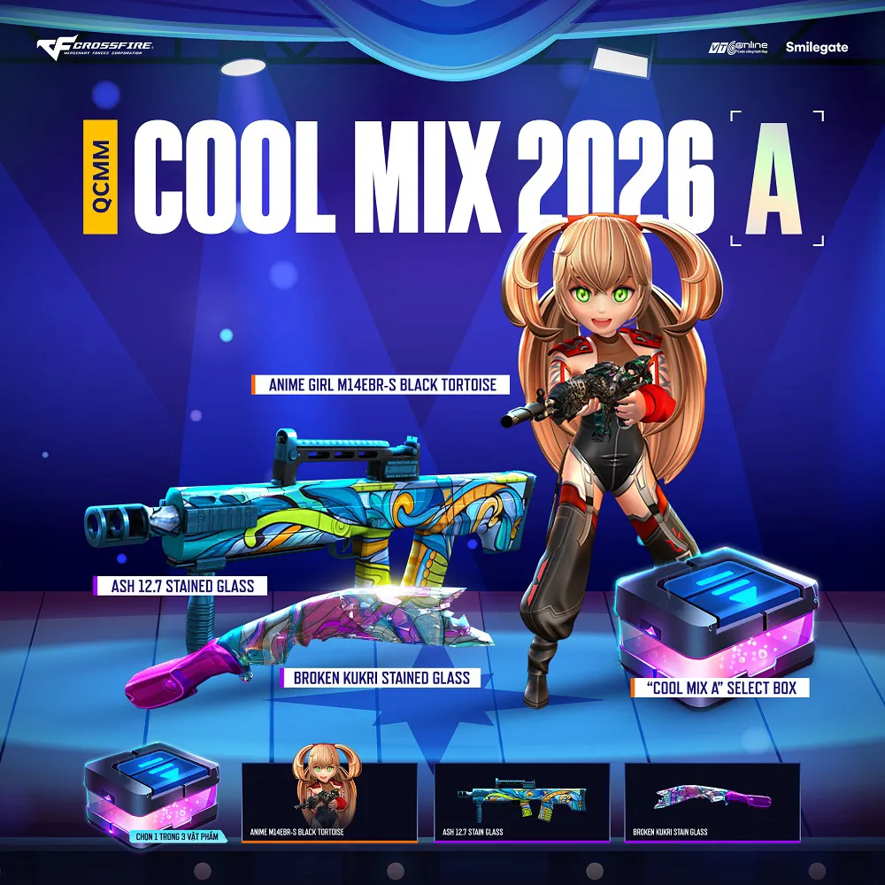 Crossfire tưng bừng mở bán 3 QCMM Cool Mix cùng lúc và sự kiện nhận quà kèm theo 2 hinh 2 result 10 MMOSITE - Thông tin công nghệ