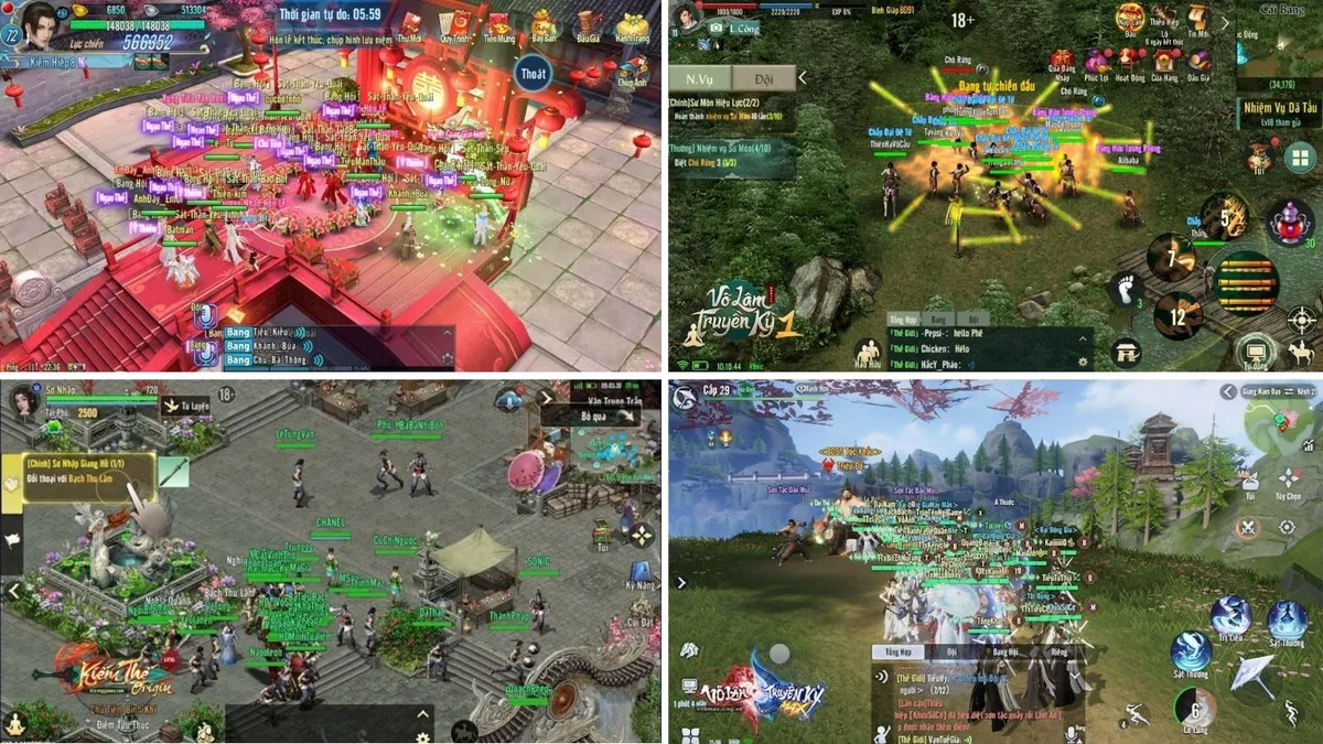 Hành trình hơn 20 năm của cộng đồng Võ Lâm Truyền Kỳ - Kiếm Thế 3 3. Vo Lam Truyen Ky Kiem The thich nghi cung thoi dai voi loat game mobile dinh dam result MMOSITE - Thông tin công nghệ