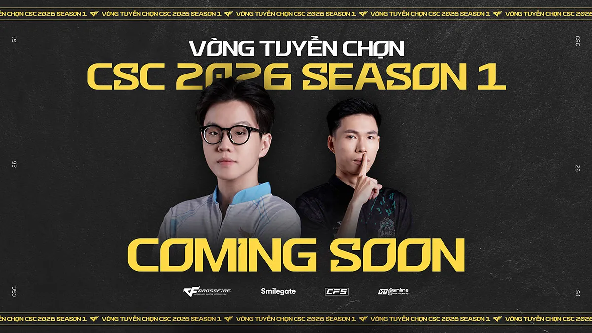 Vòng tuyển chọn CSC 2026 Season 1: Cơ hội mới chinh phục giấc mơ eSports chuyên nghiệp 1 hinh 1 result 5 MMOSITE - Thông tin công nghệ