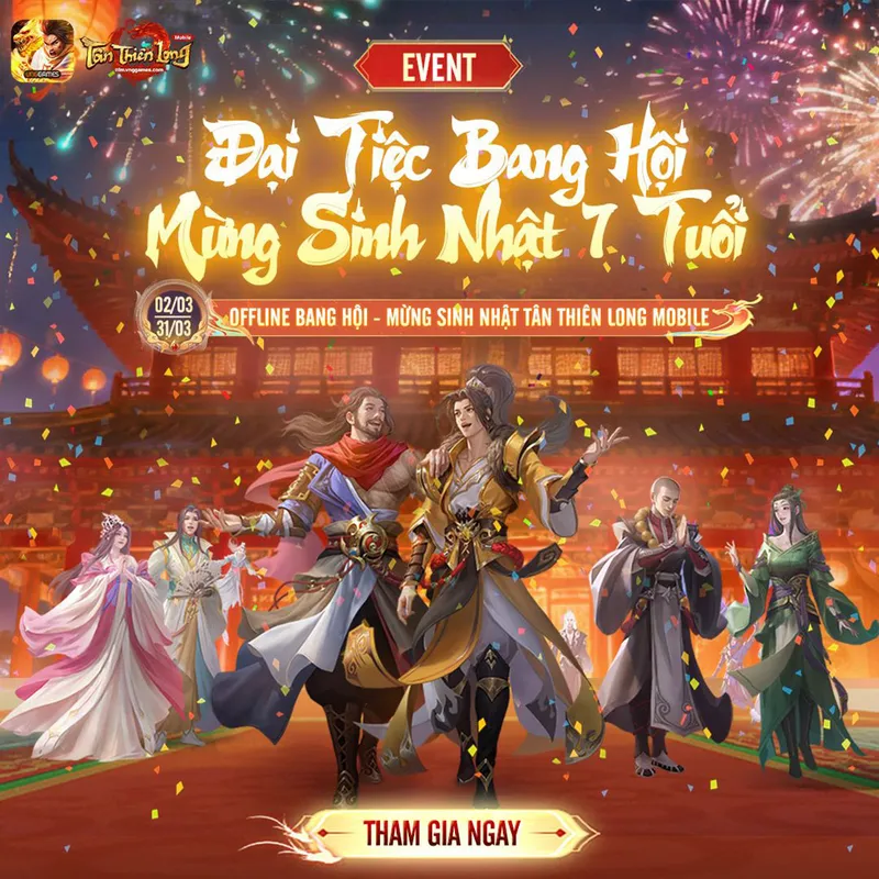 Tân Thiên Long Mobile rực rỡ mừng sinh nhật 7 tuổi với loạt sự kiện tưng bừng 4 Anh 4 result MMOSITE - Thông tin công nghệ
