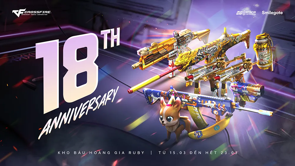 Crossfire mừng hành trình 18 năm với bộ đôi Kho Báu Hoàng Gia 18th Anniversary 5 hinh 5 result 3 MMOSITE - Thông tin công nghệ