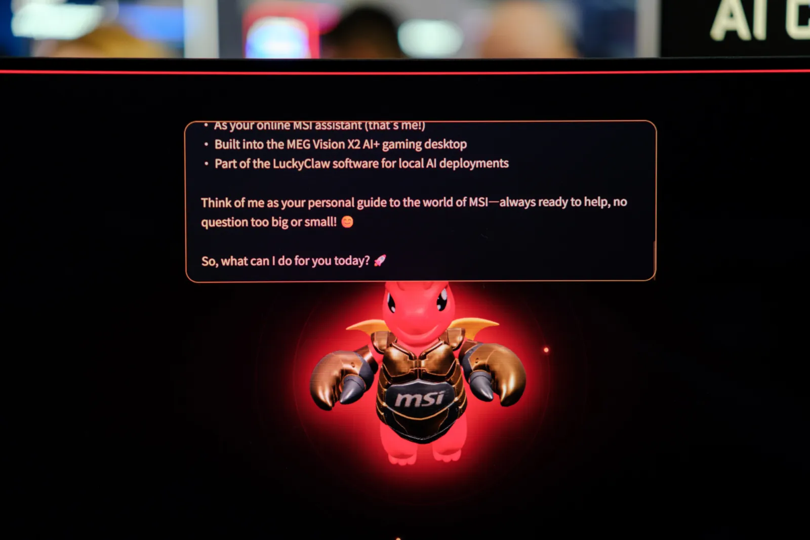 MEG Vision X2 AI+ gây chú ý với trợ lý AI dạng hologram tại Computex 2026 9 154 TINH7154 result MMOSITE - Thông tin công nghệ