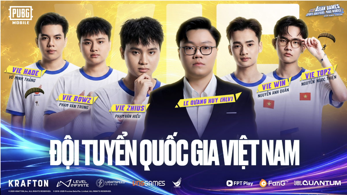 VIỆT NAM ĐĂNG CAI VÒNG TUYỂN CHỌN ASIAN GAMES 2026 - BỘ MÔN PUBG MOBILE 5 Screenshot 2026 06 18 at 15.40.10 MMOSITE - Thông tin công nghệ