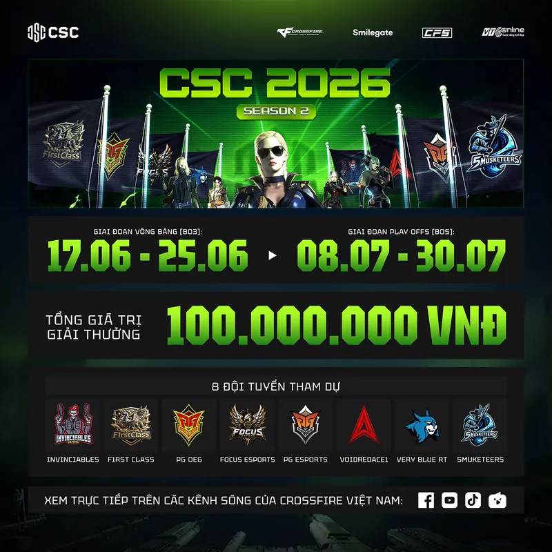 CSC 2026 Mùa 2 chính thức khởi tranh 4 hinh 2 result 9 MMOSITE - Thông tin công nghệ