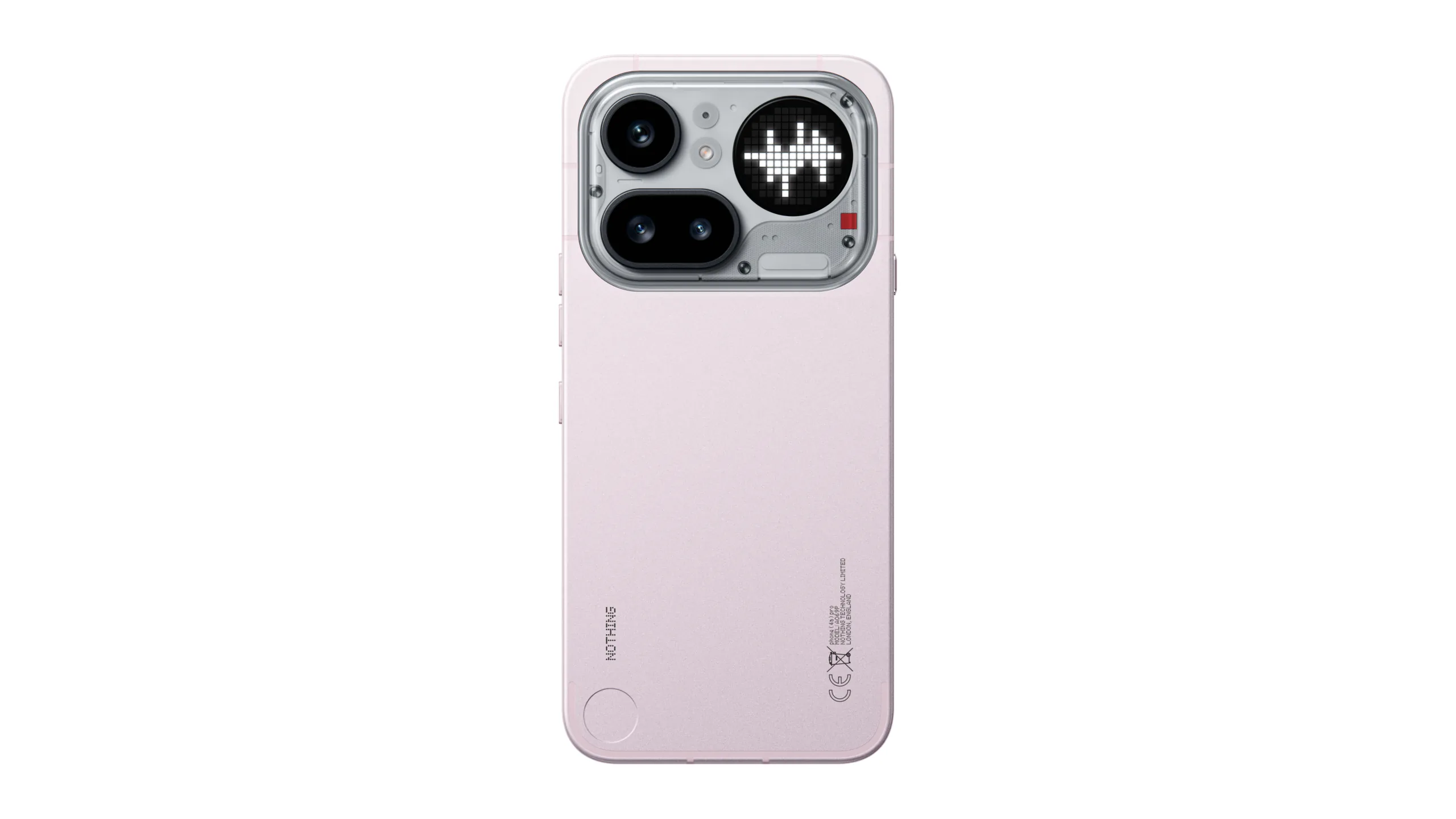 Nothing hợp tác Rue Miche giới thiệu Phone (4a) Series tại Việt Nam 6 Nothing Bellsprout Pro Pink Back Glyph MMOSITE - Thông tin công nghệ