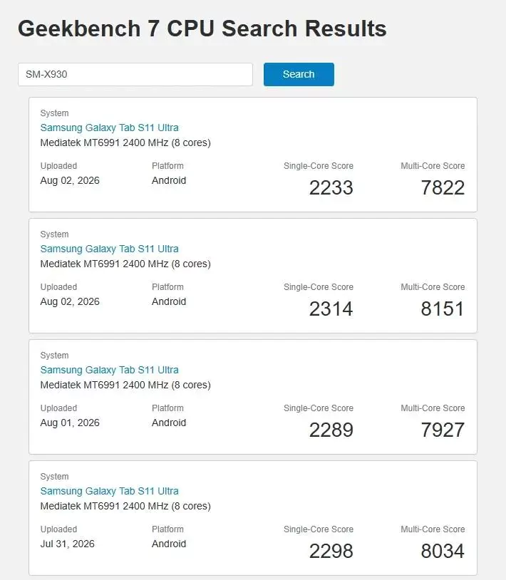 galaxy tab s11 ultra geekbench tests 1785740238070 6a703bdbb9489 1 MMOSITE - Thông tin công nghệ