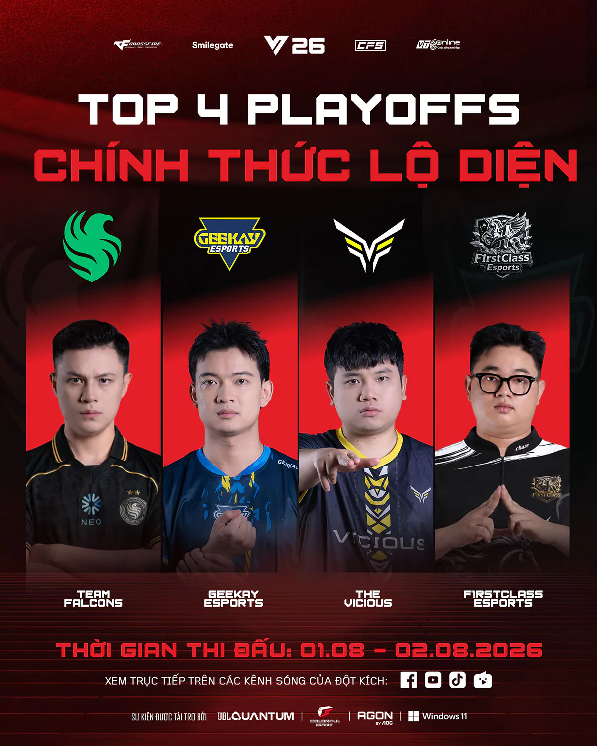CFVL 2026 Mùa 2 khép lại với hành trình đầy cảm xúc, Team Falcons lên ngôi vô địch 19 cfvl-2026-mua-2-khep-lai-voi-hanh-trinh-day-cam-xuc