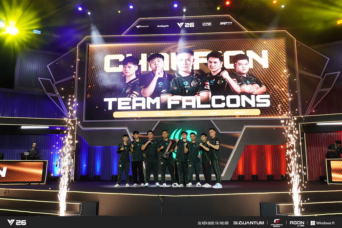 CFVL 2026 Mùa 2 khép lại với hành trình đầy cảm xúc, Team Falcons lên ngôi vô địch 21 hinh 3 MMOSITE - Thông tin công nghệ
