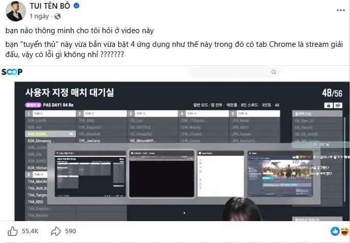 Drama PUBG: Lỗ hổng quản lý và bài học về tính minh bạch trong eSports 8 Rambo tung bằng chứng của drama PUBG
