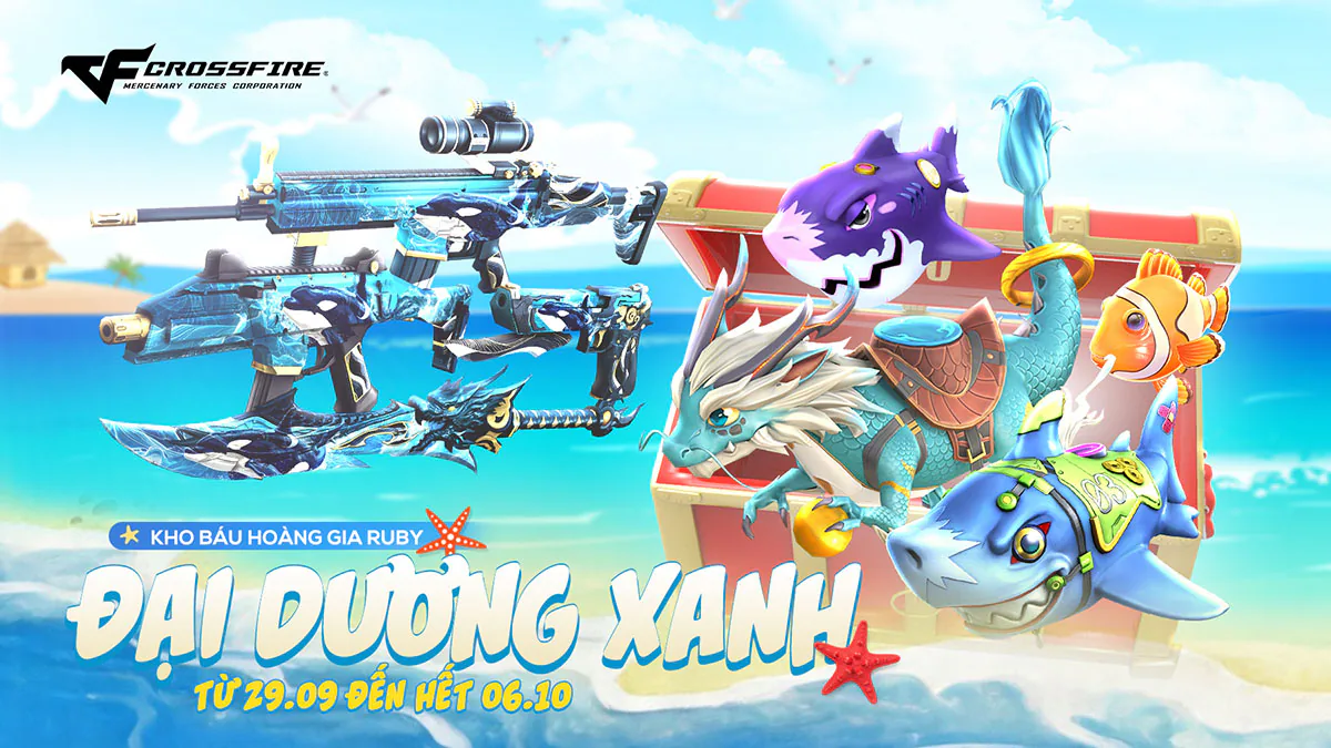 Crossfire “chốt hạ” tháng 9 với bộ đôi Kho Báu Hoàng Gia đầy hấp dẫn 12 hinh 1 3 MMOSITE - Thông tin công nghệ